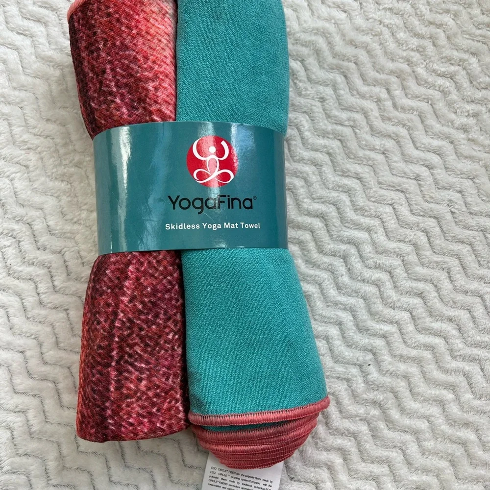 🧘♀️NEW-Non slip twin pack yoga mat/towel cover